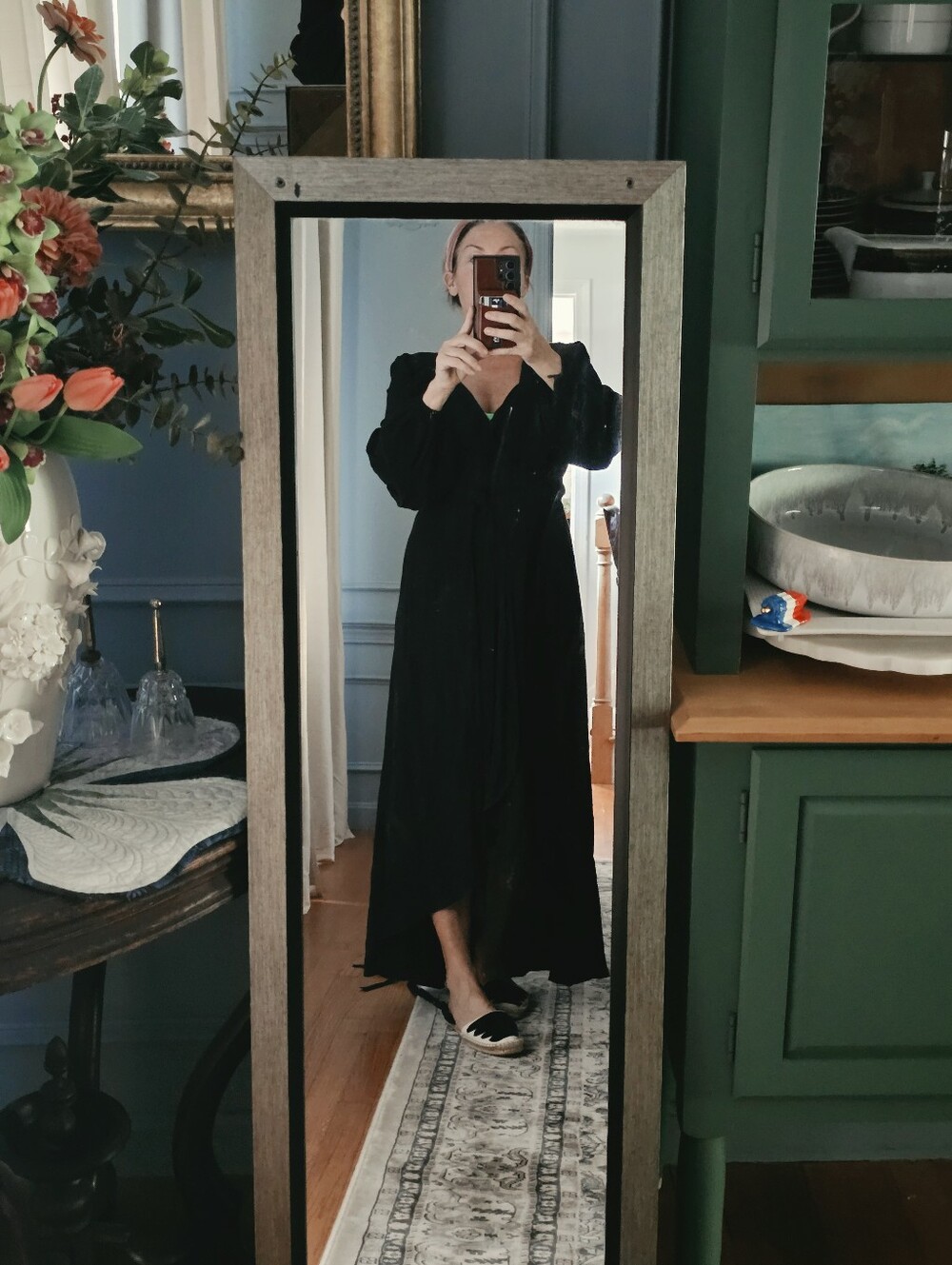 Christy Dawn Bergen Dress Black XS- Like new! - Picture 4 of 9